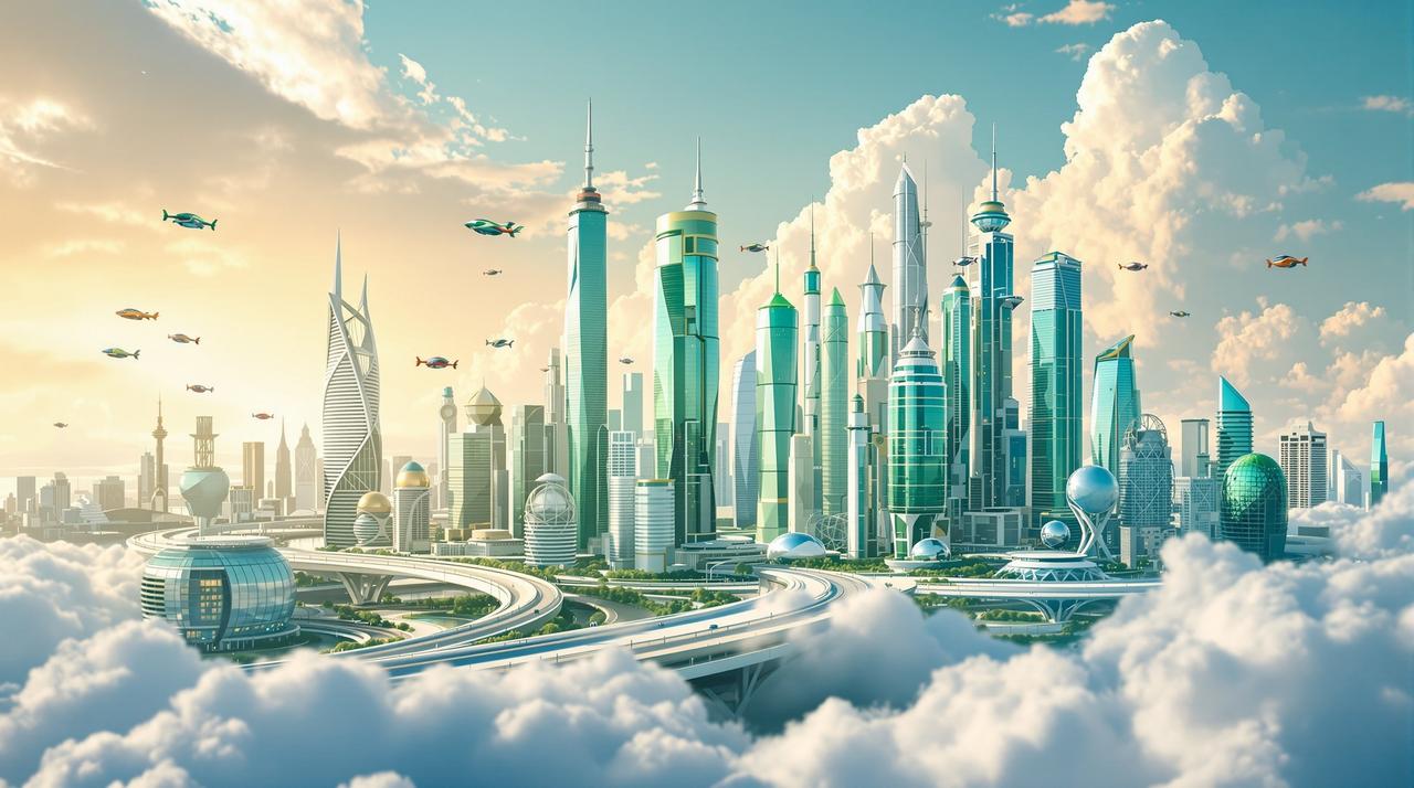 小明影院未来城市：2050年的生活图景